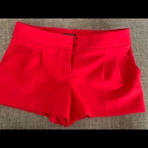 Coral shorts (business casual)